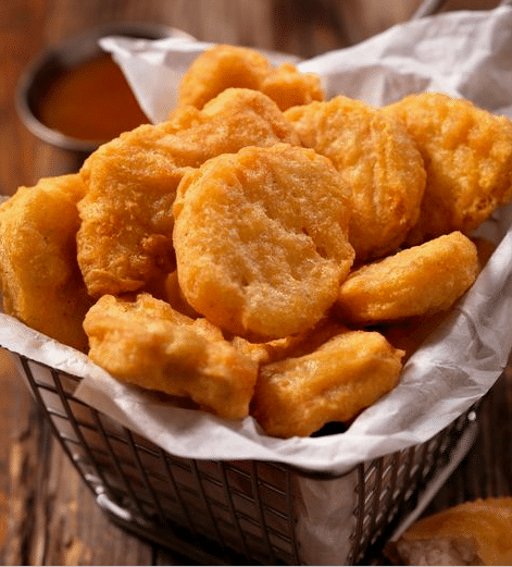 CHEESE CHICKEN NUGGETS