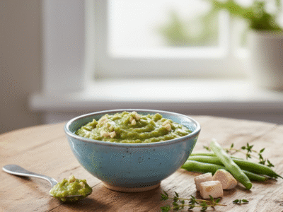 Haricots verts et poulet