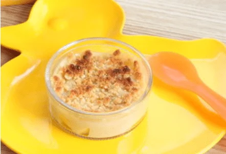 CRUMBLE POMMES-POIRES