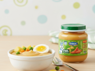 Oeuf pommes de terre & jardinière de légumes — dès 6 mois