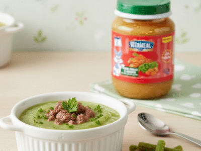 Persillade d’haricots verts & bœuf