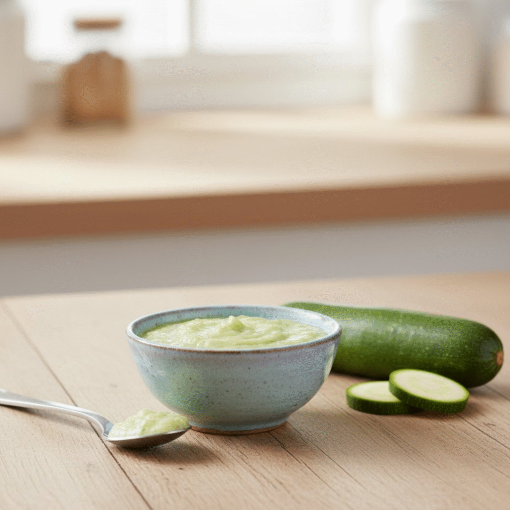 Merlan aux courgettes