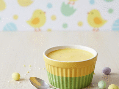 Crème aux œufs sans gluten