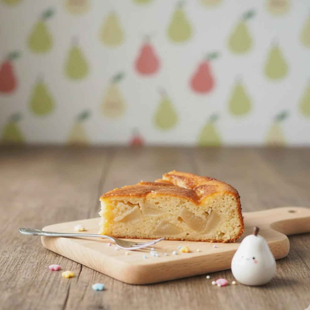 Clafoutis aux poires sans gluten