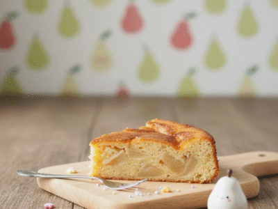 Clafoutis aux poires sans gluten