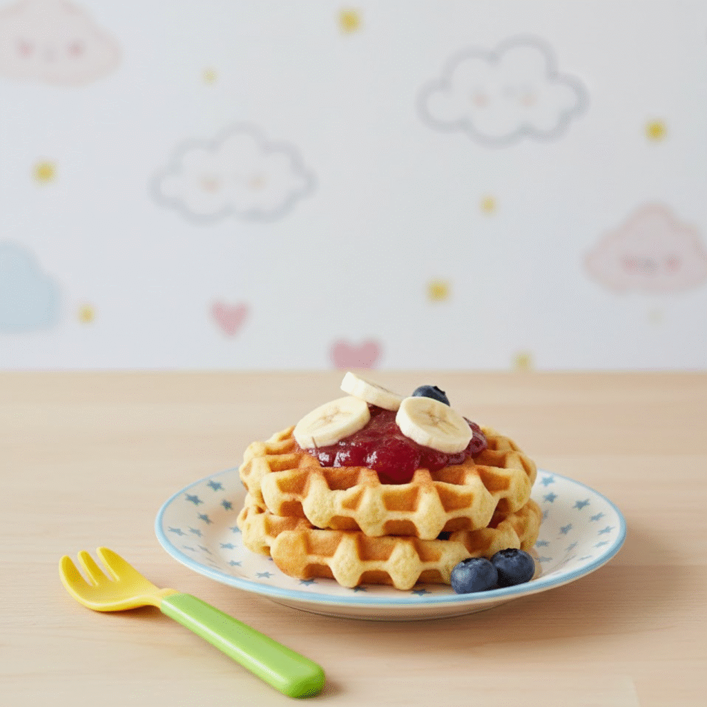 Gaufres sans œuf et sans lait