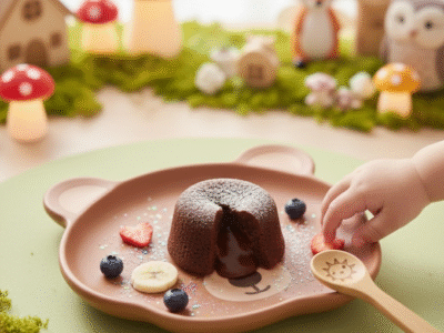 FONDANT AU CHOCOLAT SANS ŒUF