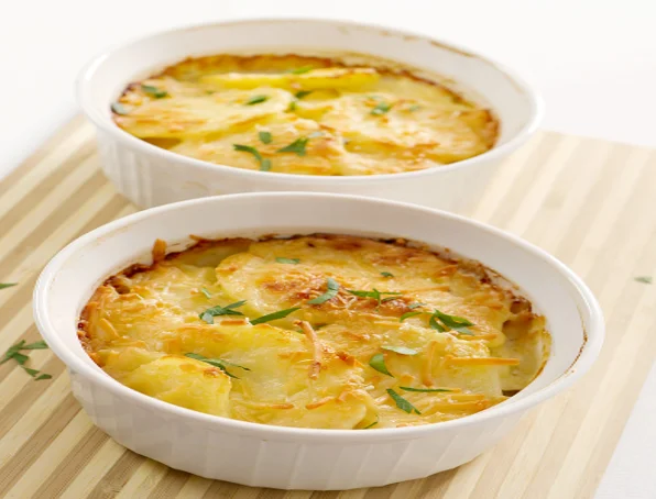 GRATIN DE PATES, CHOU-FLEUR & JAMBON DE DINDE