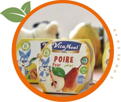 Les compotes bébé Vitameal baby