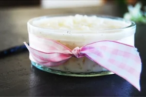 Crème de riz vanillée