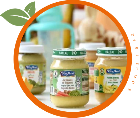 Les petits pots bébé Vitameal baby