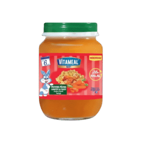 Petit pot petites pâtes carottes au poulet