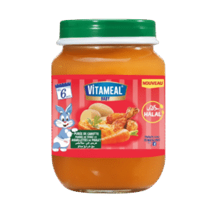 Petit pot Purée carotte, pomme de terre et aiguillettes de poulet